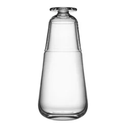Kosta Boda Viva carafe with glass, Clear Transparent Clearance