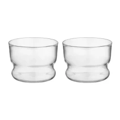 Kosta Boda Viva double old fashioned 30 cl 2-pack, Clear Transparent