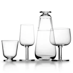 Kosta Boda Viva glass on foot 25 cl 2-pack, Clear Transparent Sale
