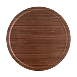 Åry Home Viventium round tray Ø 49 cm, walnut Brown New
