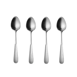 Georg Jensen Vivianna tea and coffee spoon, 4-pack Silver-coloured New