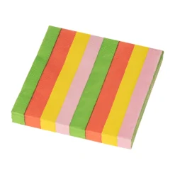 Arabia Vuokko paper napkin 33x33 cm 20-pack, Small 4-strip Green Discount
