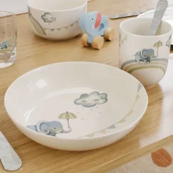 Villeroy & Boch Walk like an Elephant children's mug L 28 cl, Multi Blue New