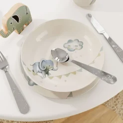 Villeroy & Boch Walk like an Elephant deep plate Ø19 cm, Multi Blue Sale
