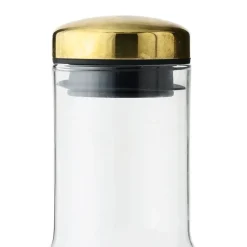 Audo Copenhagen Water Bottle carafe, glass-brass Transparent Discount
