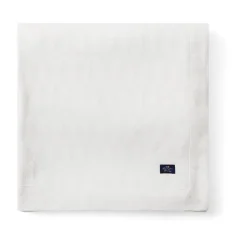 Lexington jacquard cotton tablecloth 150x250 cm, White Discount