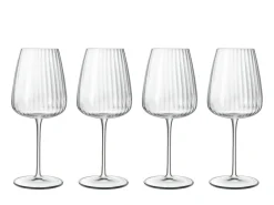 Luigi Bormioli White Wine glasses Chardonnay optica 4-pack, 55 cl Transparent Discount