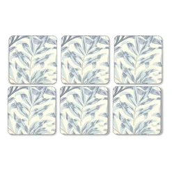 Pimpernel Willow Bough coaster 6-pack, Blue Discount