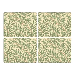 Spode Willow Bough placemat 30x40 cm 4 pack, Green Sale
