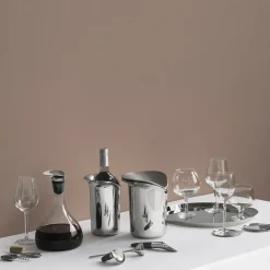 Georg Jensen Wine cooler, 22 cm Silver-coloured Best