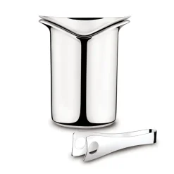 Georg Jensen Wine ice bucket with tongs, 21 cm GreySilver-coloured Outlet