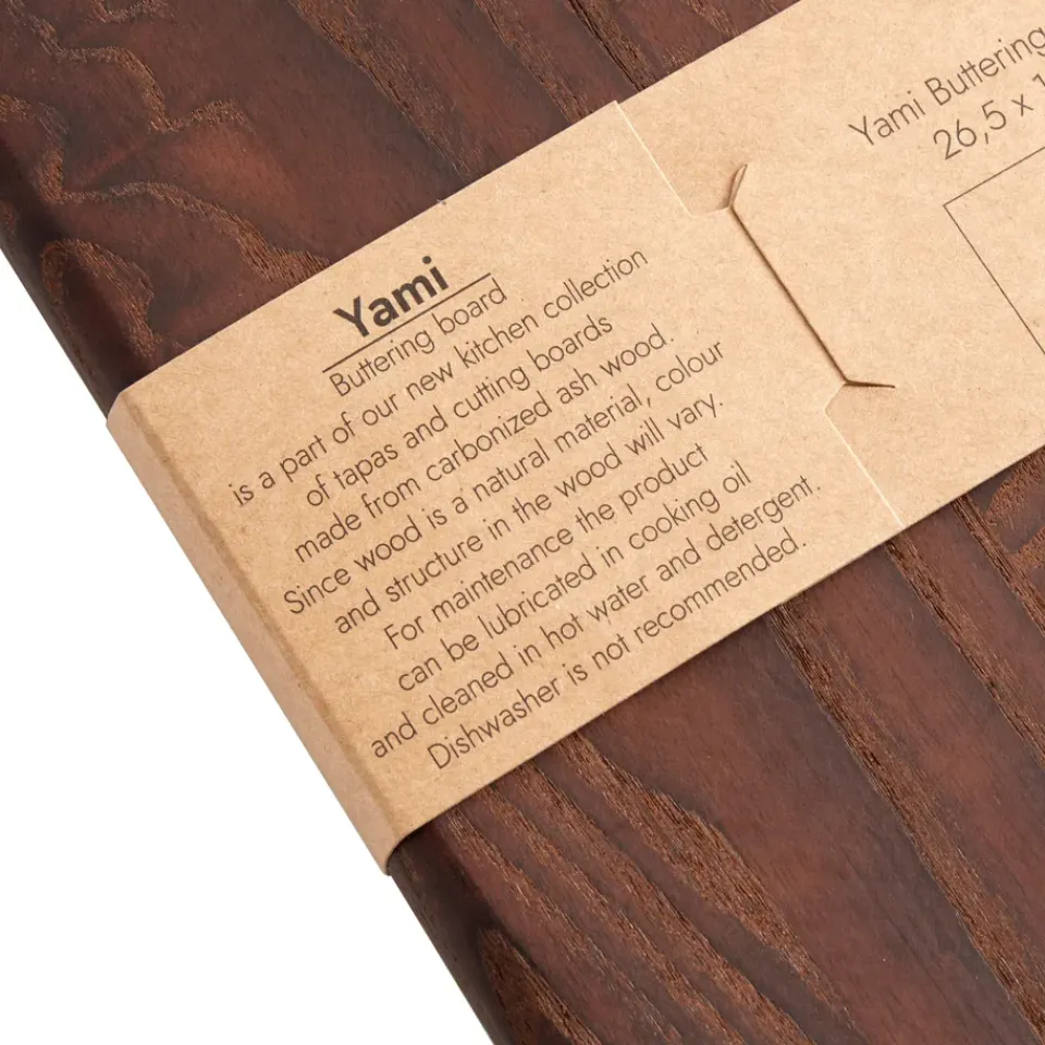 MUUBS Yami serving tray 14x26.5 cm, Brown Clearance