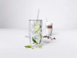 Zwilling Sorrento straws 4-pack, Clear Transparent Clearance