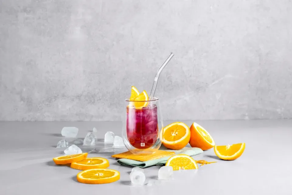 Zwilling Sorrento straws with bend 4-pack, Clear Transparent Sale